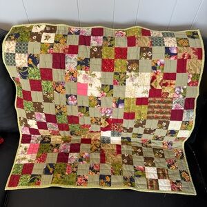 Handmade Patchwork Baby Quilt